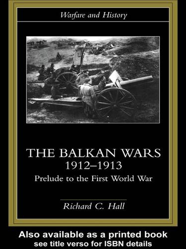 Cover of The Balkan Wars 1912-1913