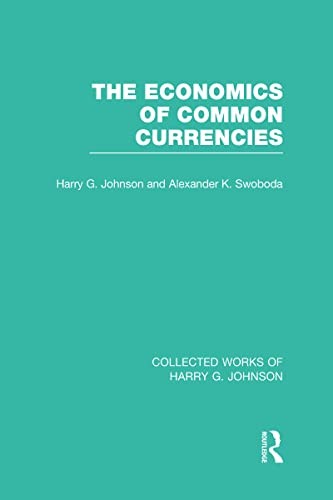 Cover of Economics of Common Currencies