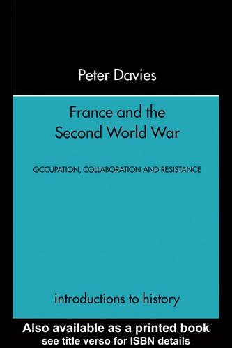 Cover of France and the Second World War