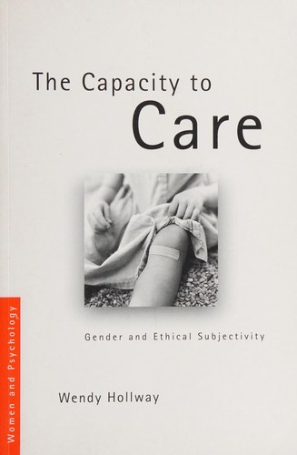 Cover of The capacity to care