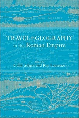 Cover of Travel and geography in the Roman Empire