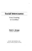 Cover of Social intercourse