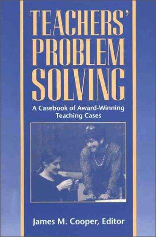 Cover of Teachers' problem solving