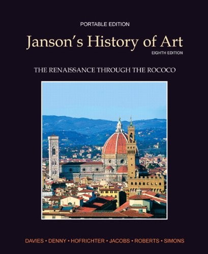 Cover of Janson's History of Art Bk. 3