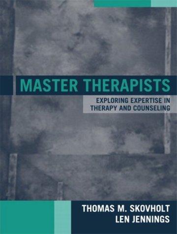 Cover of Master therapists