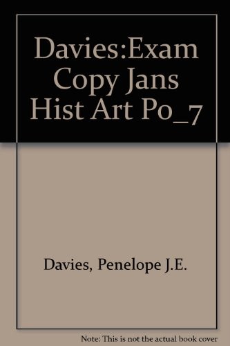 Cover of Exam Copy for Janson's History of Art Portable Edition Book 2