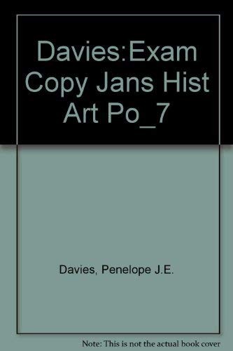 Cover of Exam Copy for Janson's History of Art Portable Edition Book 4