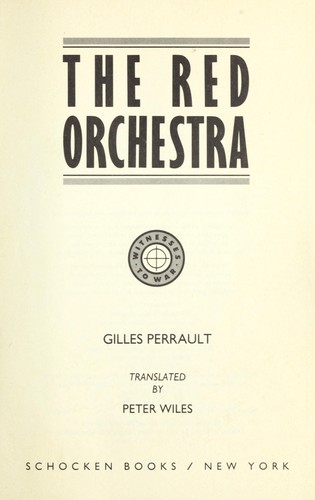 Cover of Orchestre rouge