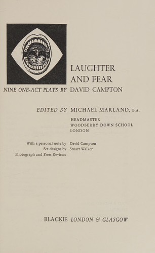 Cover of Laughter and fear