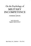 Cover of On the psychology of military incompetence