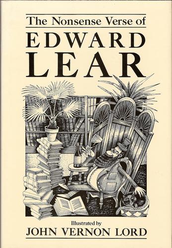 Cover of The nonsense verse of Edward Lear