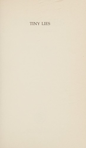 Cover of Tiny lies