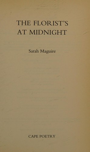 Cover of The florists at midnight