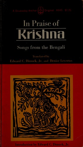 Cover of In praise of Krishna