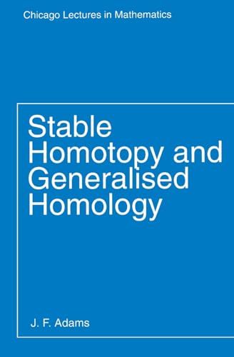 Cover of Stable Homotopy and Generalized Homology;Chicago Lectures in Mathematics