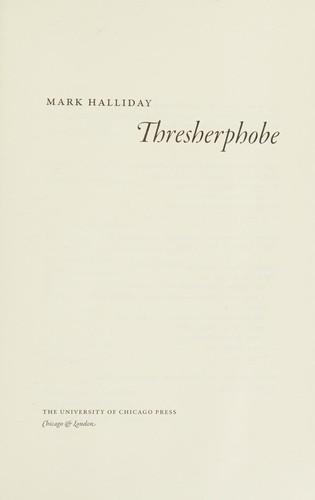 Cover of Thresherphobe