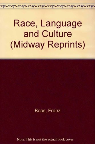 Cover of Race, Language and Culture