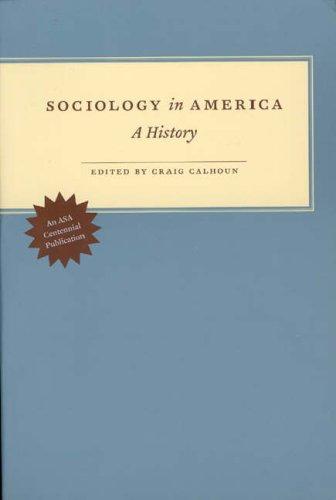 Cover of Sociology in America