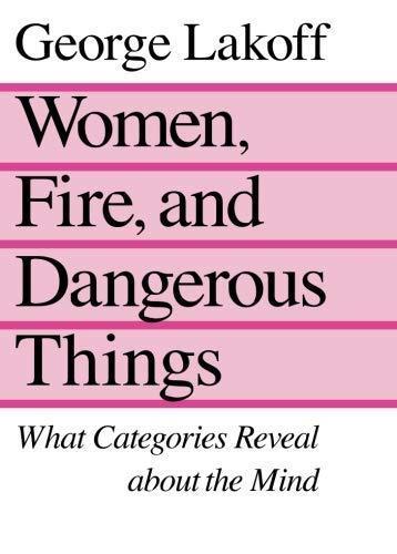Cover of Women, Fire and Dangerous Things: What Categories Reveal About the Mind