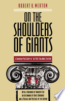 Cover of On the Shoulders of Giants