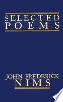 Cover of Selected Poems