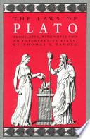 Cover of The Laws of Plato