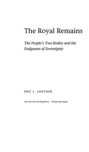 Cover of The royal remains