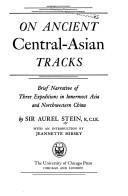 Cover of On Ancient Central-Asian Tracks Brief Narrative of