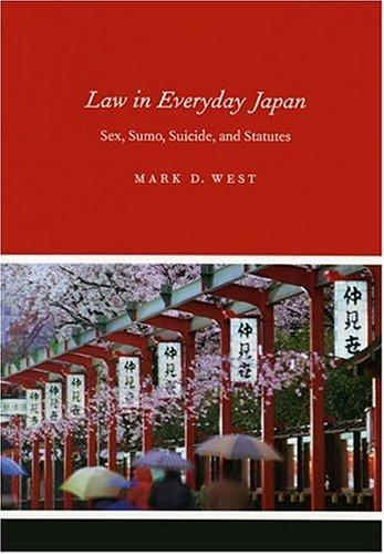Cover of Law in Everyday Japan