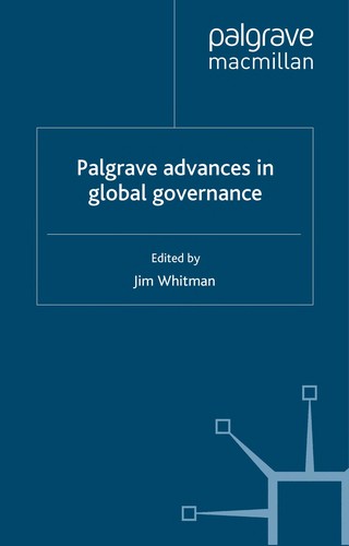 Cover of Palgrave advances in global governance