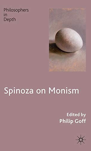 Cover of Spinoza on monism