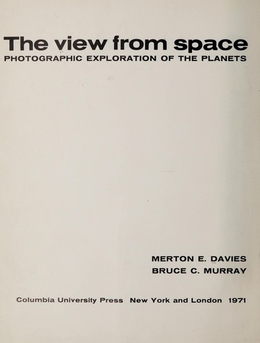 Cover of The view from space