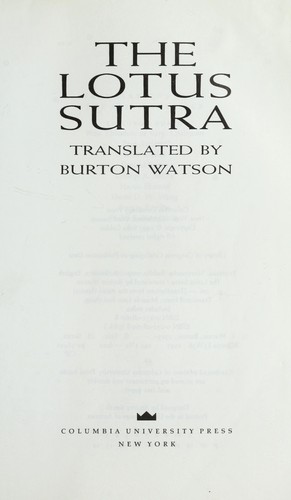 Cover of The Lotus Sutra