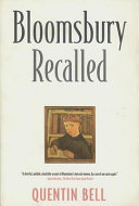 Cover of Bloomsbury Recalled