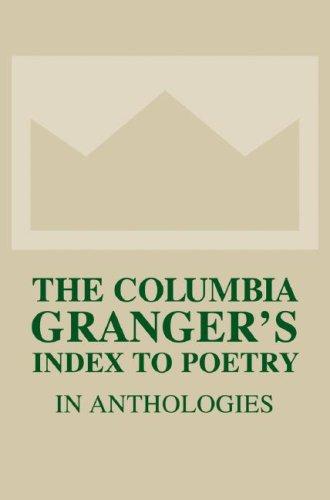 Cover of The Columbia Granger's Index to Poetry in Anthologies
