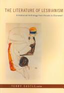 Cover of The Literature of Lesbianism