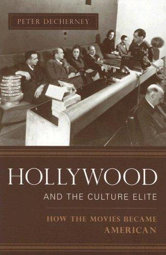 Cover of Hollywodd and the cultures elite