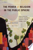 Cover of Power of Religion in the Public Sphere