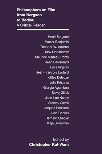Cover of Philosophers on Film from Bergson to Badiou: A Critical Reader