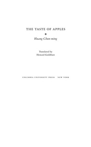 Cover of The Taste of Apples