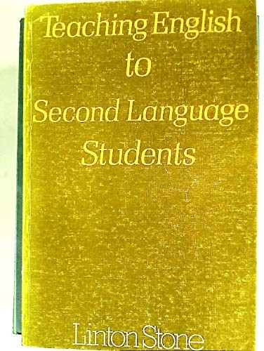 Cover of Teaching English to Second Language Students.