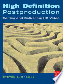 Cover of High Definition Postproduction