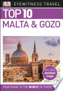 Cover of DK Eyewitness Top 10 Malta and Gozo