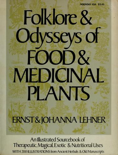 Cover of Folklore & odysseys of food & medicinal plants