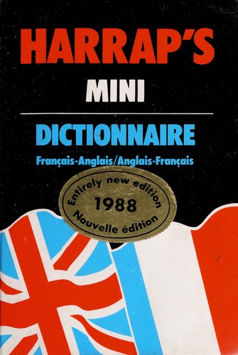 Cover of Harrap's mini French-English dictionary =