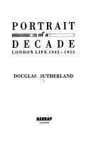 Cover of Portrait of a decade