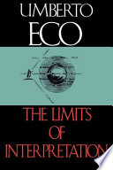 Cover of The Limits of Interpretation