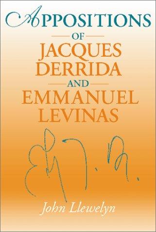 Cover of Appositions of Jacques Derrida and Emmauel Levinas: