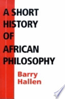 Cover of A Short History of African Philosophy