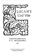 Cover of Lucan's Civil war